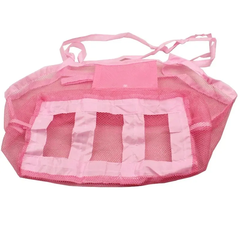 Outdoor Beach Mesh Bag Dzieci Piasek Odepchany Protelable Beach Toys Bag Ubranie zabawki do przechowywania organizatorzy plecak