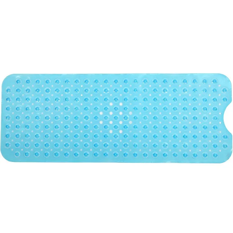 Mats Bath Tub Shower Stall Mats 39.4x15.7 Inch NonSlip and Latex Free, Bathtub Mat with Suction Cups, Machine Washable Bathroom Mats