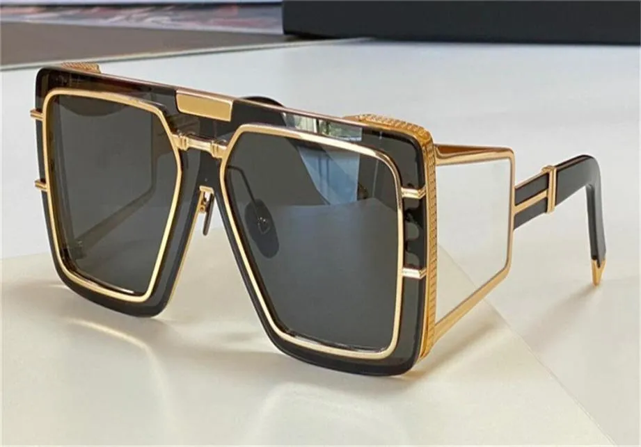 Occhiali da sole Design di moda BPS102A Frame di grandi dimensioni con materiali squisiti di alta qualità alla moda e versatile Street Style Uv400 LE9972188