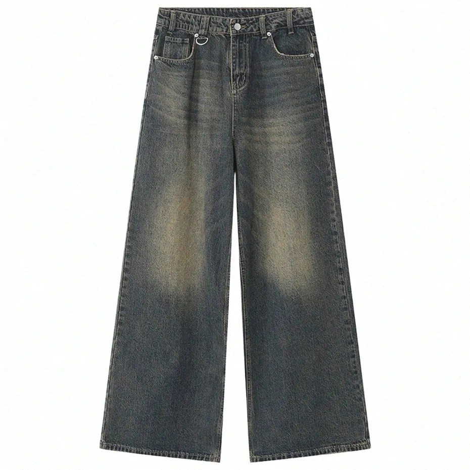 パンツ loose denim pants used Wozhidaoke Mens Jeans Men Fashion Casual Plus Size Loose