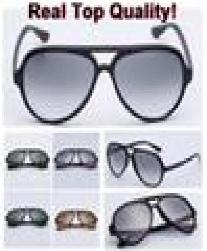 2020 Classic Design Aooko met Wapiti01 Brandglazen UV400 Fashion AllFitReal Glass Lens Sunglass 4125 Sun Sunglasses Men Cat 501862590