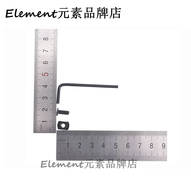 Mlok screw and nut set M4 specification, of guide rails M-LOK