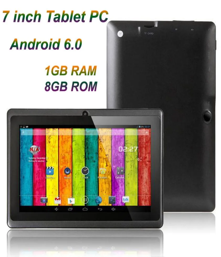 2021 7 Inch Tablet pc Allwinner A33 Android 60 Quad Core 1GB RAM 8GB ROM WiFi Bluetooth Q88048507