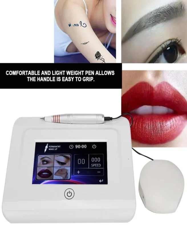 Professional Permanent Tattoo Makeup Machine Artmex V11 Eye Brow Lips Microblading Dr Derma Pen Microneedle Cartridge Skin Care MT4660577