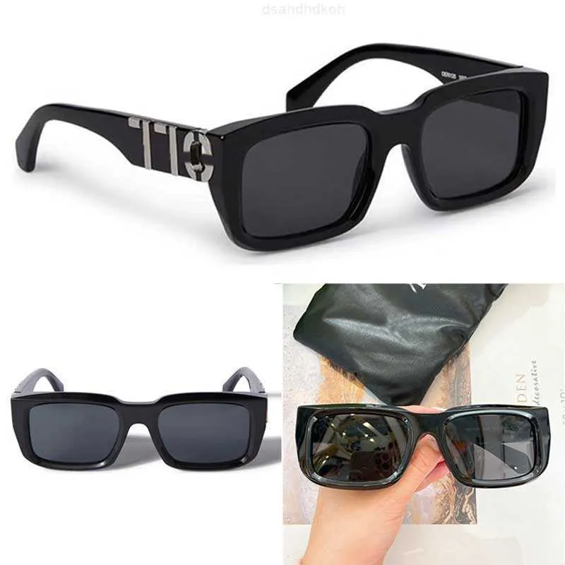 24ss Off Spring Fashion Designer Mulheres Óculos de Sol OERI125 Quadrado Acetato Quadro Retro Óculos de Sol para Mulheres Viagens e Férias Óculos de Alta Qualidade Com Caixa Original