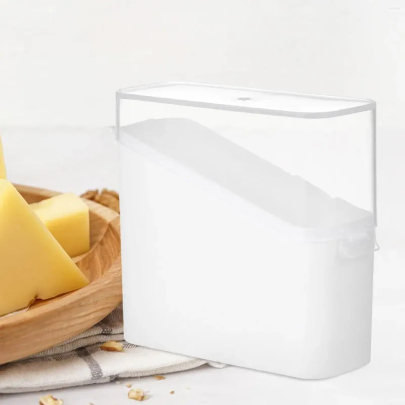 보관 병 슬라이스 치즈 용기 소형 식품 안전 골키퍼 플립 뚜껑 쌓을 수있는 주최자 슬라이스 상자