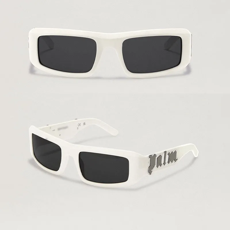 Дизайнерские мужские солнцезащитные очки для женщин, роскошные качественные классические брендовые очки Palm PER1044, очки с толстой пластиной, модные гальванические солнцезащитные очки с зеркальными ножками и логотипом, оригинальная коробка