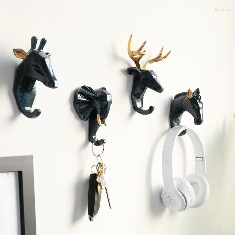 Hooks Cute Animals Key Umbrella Hook Hanger Wall Design Decorative Towel For Kitchen Holder