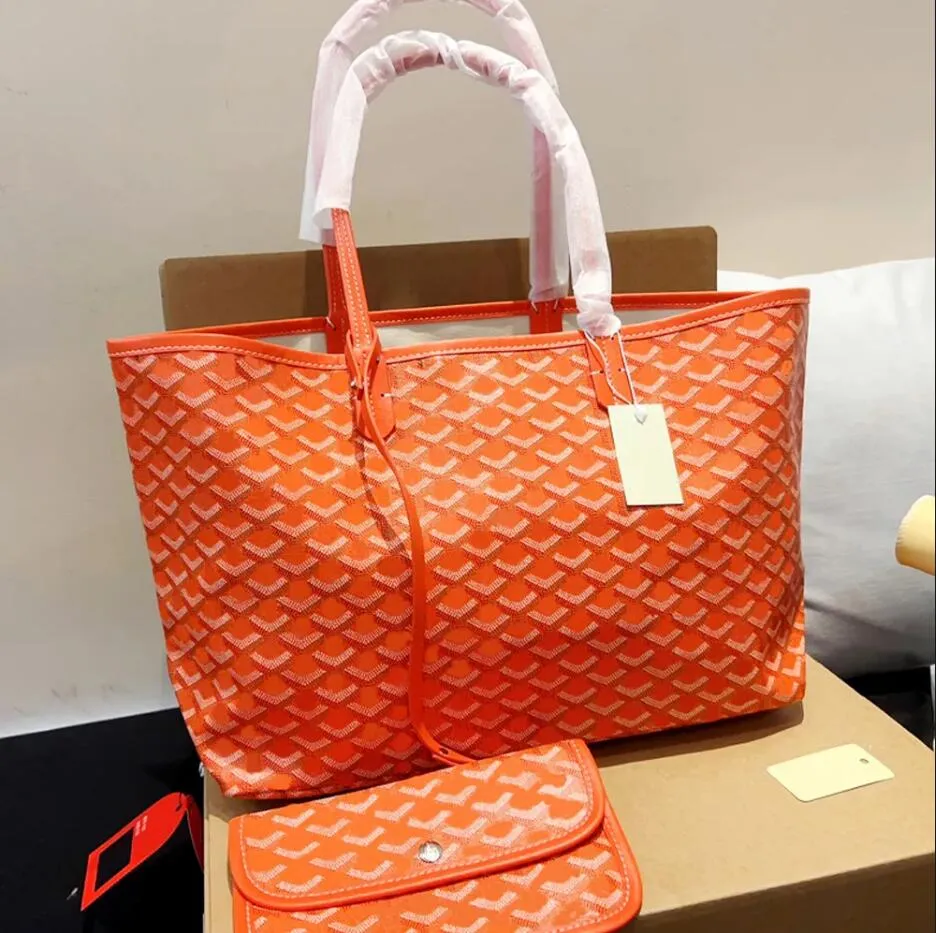 Designer Fashion Tote Bags Wallet Leather Crossbody Shoulder Handbag Women Large Capacity Composite Shopping Bag Plaid Double Letter