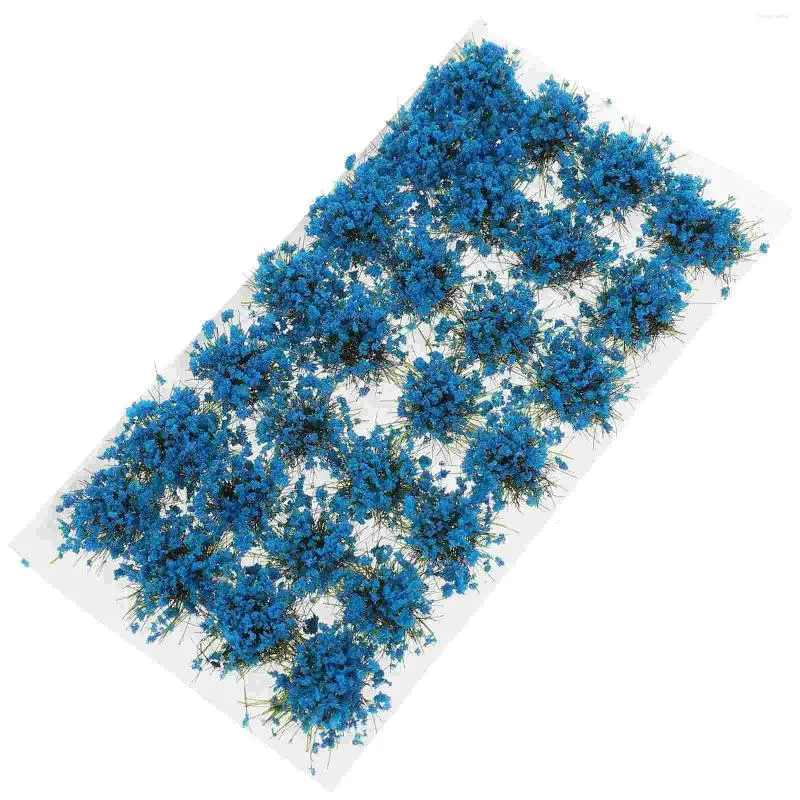 Decorative Flowers Flower Cluster Model Faux Ornaments Vegetation Decor Artificial Resin Party Adorn