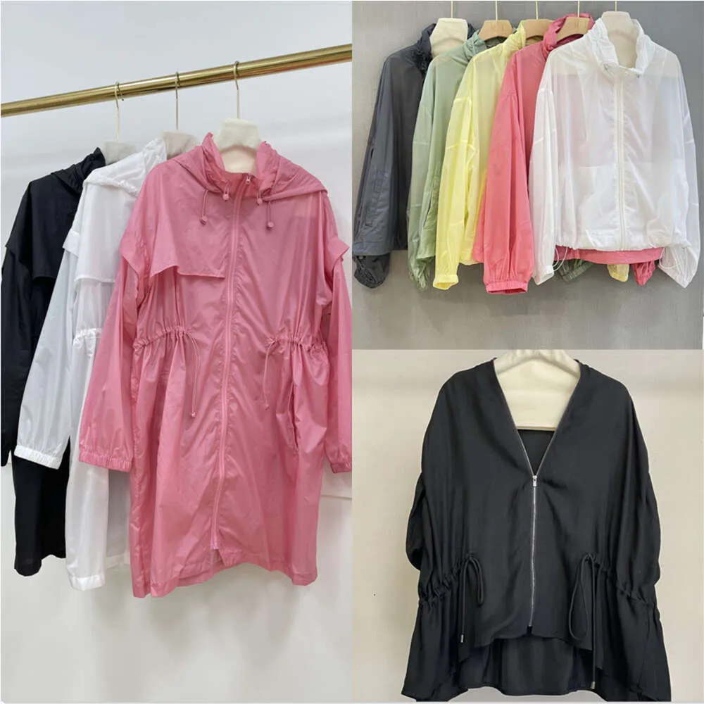 New Jacket For Women Mid-length Sun Protection Can Also Be Used As A Thin Coats Summer Wear FZ2403254