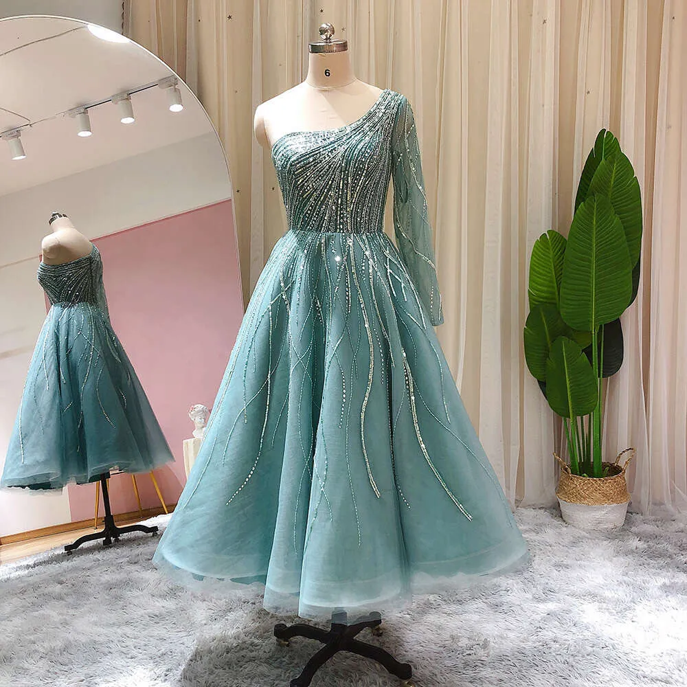 Long Muslim Said Sleeve Blue Sharon Evening Dress with Flare Sleeve and Mandarin  Collar for Girls 0-3 Months from Dhgate Tuxedos - price 179.62