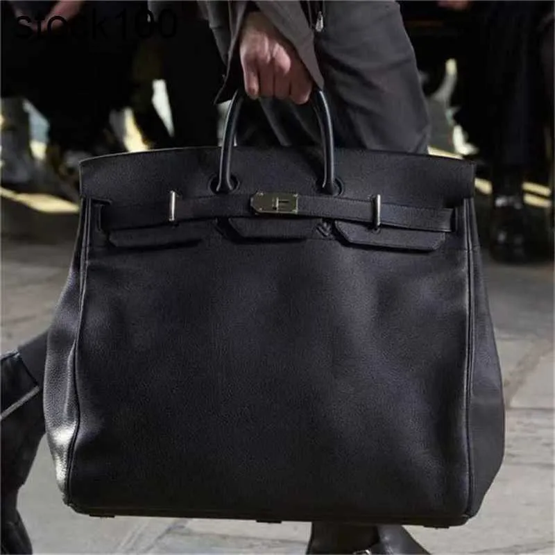 Large Hac Handbag 50 Black Top Bag Capacity Fitness Women Fashion Tote Bk Genuine Leather