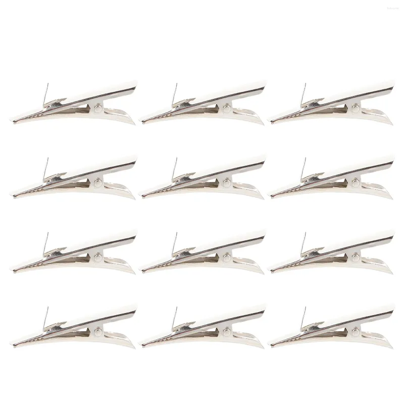 Frames 100 PCS Clip de fleur de Noël Clips Ornement Clips Iron Metal Metal Noël décor d'arbre Décors multifonctionnels pour décoration de parure