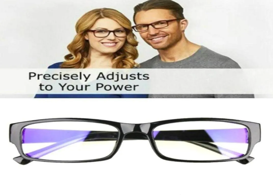 One Power Readers Focus Autoadjusting Reading Glasses Män Kvinnor Högkvalitativa Material Eglasses Solglasögon9545354