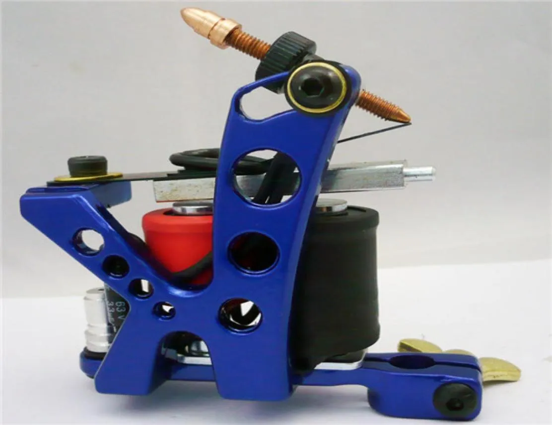 Six Color New Arrival Handmade Tattoo Machines 8 Wrap Coils Tattoo Gun For Shader for Tattoo Studio Professionals5513209