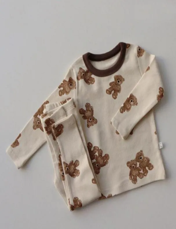 Newborn Girls Bunny Clothes Kids Clothes Baby Boy Bear Clothes Sets Long Sleeve T Shirt Pants Outfits Set Children 2pcs Suit 2108105110