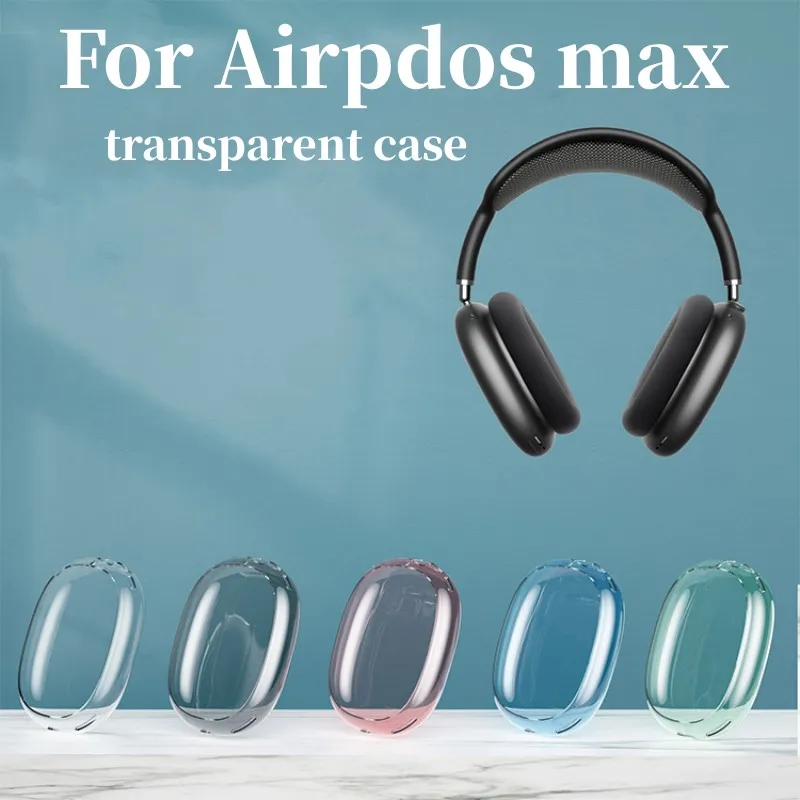 AR CAE per gli accessori per cuffie per cuffie Bluetooth Max Case di protezione impermeabile solido AirPod MAXS Copertina cuffia Casa di copertura cuffia 48396 48396