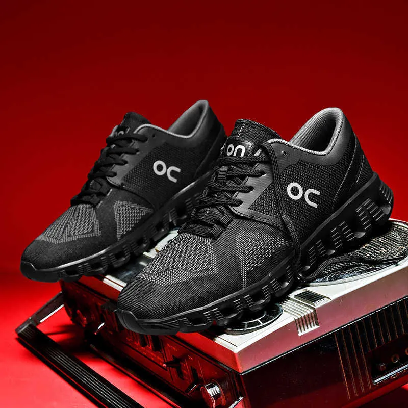 x Cloud 3 Ultralichte ademende lichtgewicht hardloopschoenen voor herentraining op dames