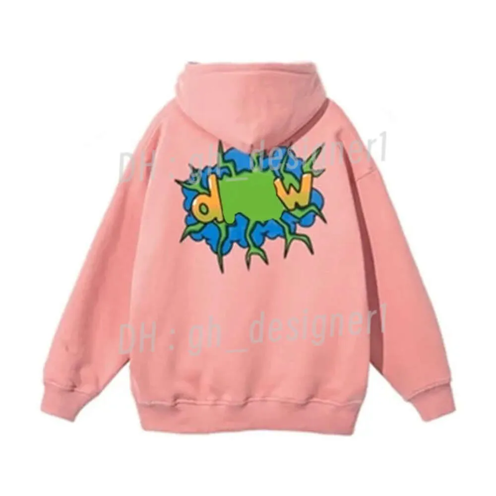 Erkek tasarımcı drewer hoodie yakışıklı küçük sarı adam retro gülen yüz mektupları baskı sweatshirt bayanlar tişört bahar trendleeve high cadde 3s