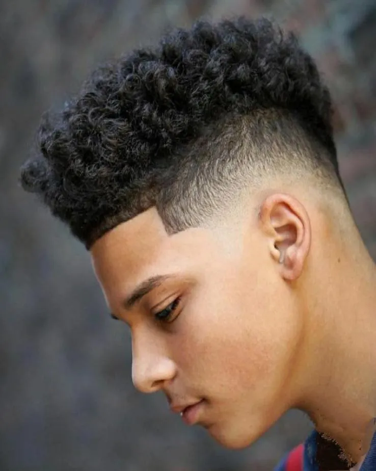 Fora da cor preta 10mm maior afro kinky renda de baixa a média densidade com base de plutônio peruca masculina para preto 76179062822530