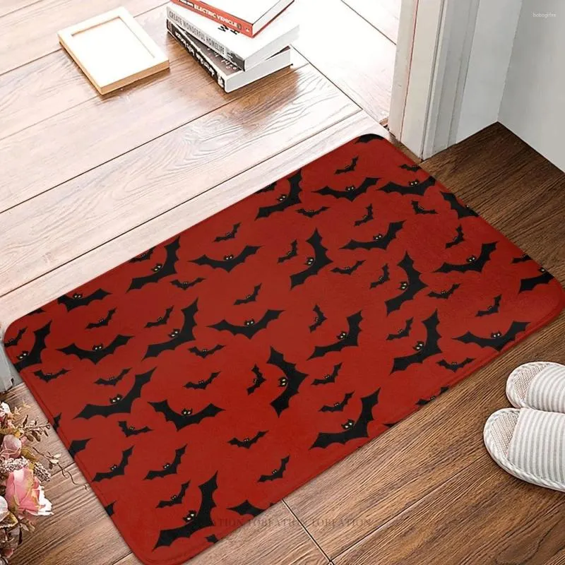 Tapis anti-dérapant paillasson salon tapis chauves-souris tapis de sol tapis de porte d'entrée décor intérieur