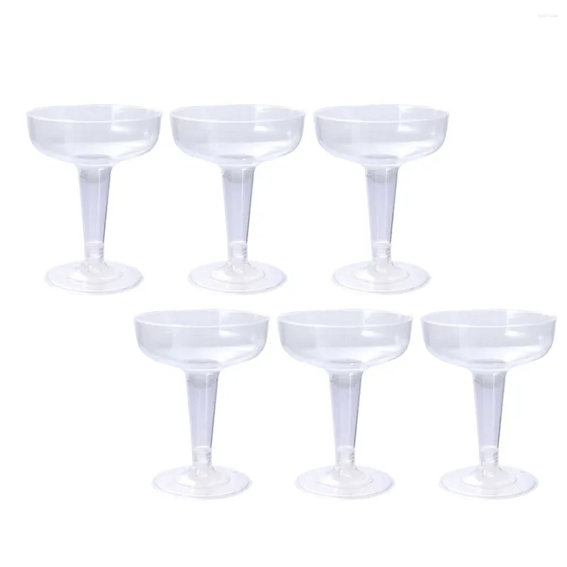 Gobelets jetables pailles, 30 pièces, verre à Cocktail Transparent, gobelet à boire sûr, fournitures de fête pour Banquet de mariage (120ml)