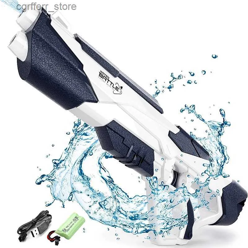 لعبة Gun Toys Space Electric Water Gun Toy مع امتصاص المياه التلقائي والضغط العالي في الهواء الطلق الحزب على الشاطئ.