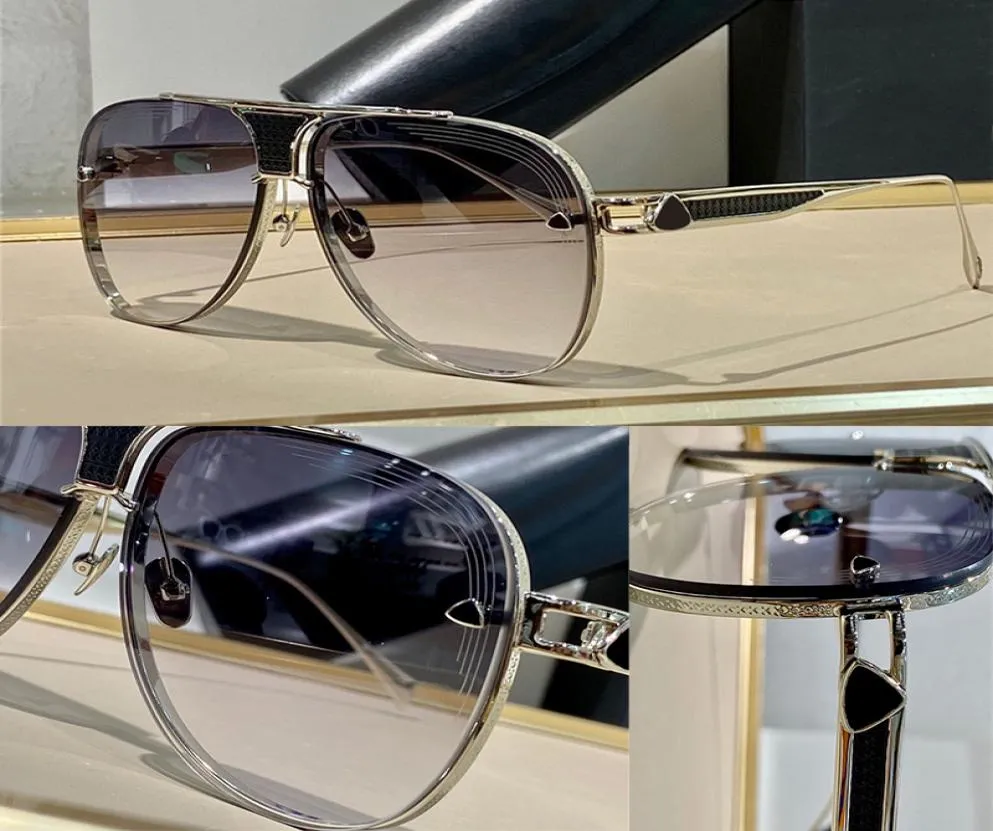 Sommarsolglasögon för män och kvinnor styler I antiultraviolet retro platta oval full ram mode glasögon slumpmässiga box2701696