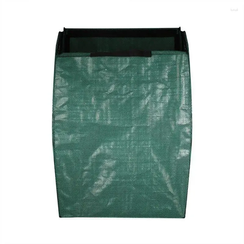 Sacos de armazenamento pesados carregador de folhas jardim compostor quintal folhas caídas lixo planta recortes saco para coletar ramos