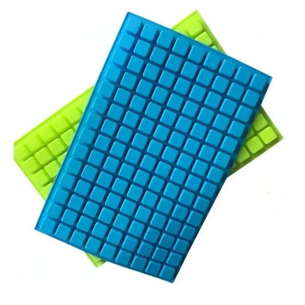 Stampi estivi in silicone ghiacciato per ghiaccio Strumenti 126 Lattice Cubo quadrato portatile Cioccolato Caramelle Gelatina Stampo Cucina Forniture per cottura Fy4457 1020 d