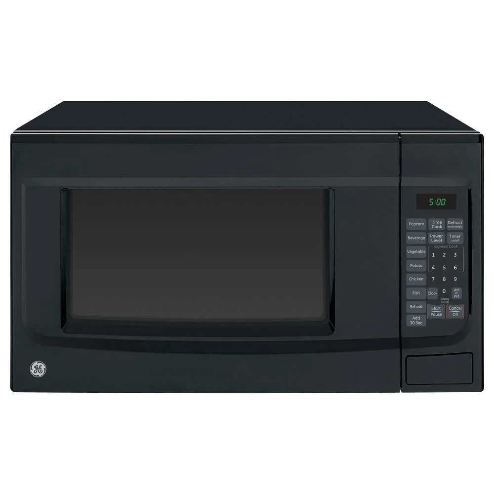 GE Appliances JES1460DSBB Arbeitsplatten-Mikrowelle, 1,4 Kubikfuß, Schwarz