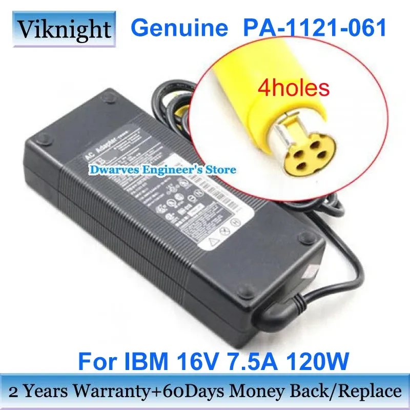 Adapter Echt 02K7085 PA1121061 16 v 7.5aAC Power Adapter voor IBM 2878 2388 THINKPAD G40 G41 ANYPLACE KIOSK 4838330 Oplader