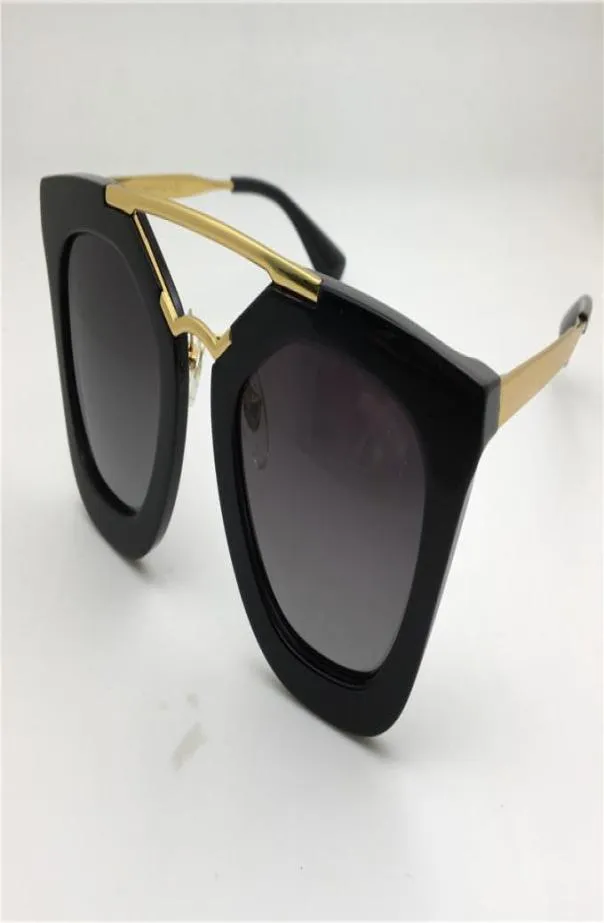 WholeNew spr солнцезащитные очки 09Q солнцезащитные очки для кино с покрытием зеркальные линзы в винтажном ретро-стиле с квадратной оправой золотого цвета для женщин des8248702