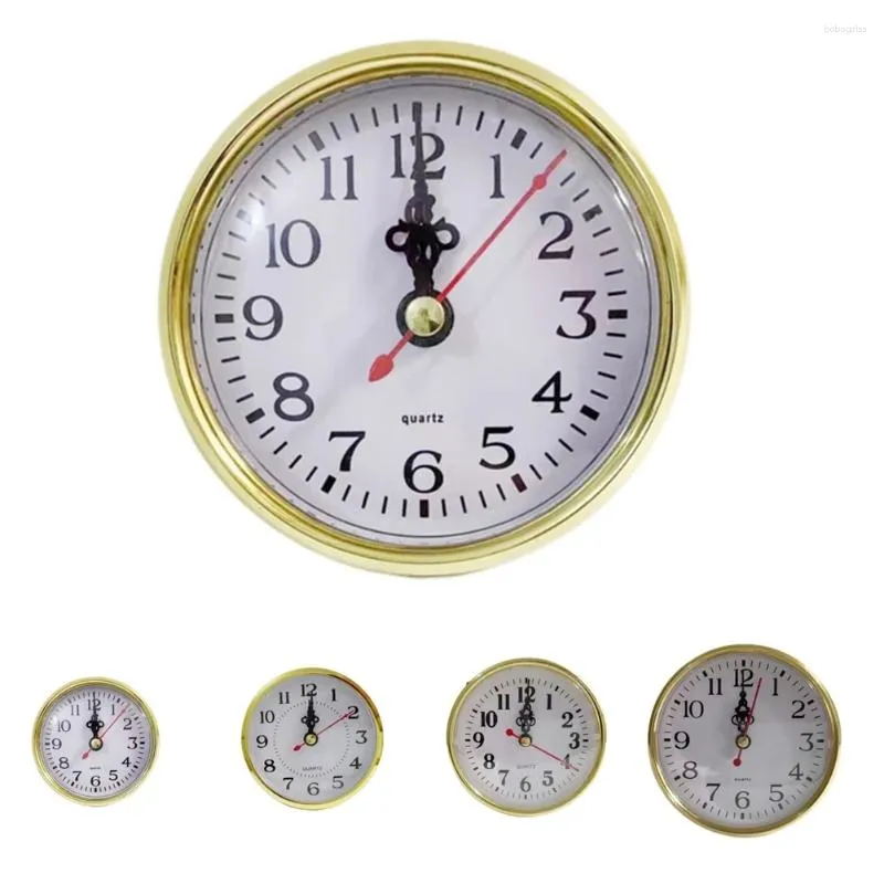 Clocks Accessories DIY 65MM 80MM 90MM 105MM 110MM Quartz Clock Insert Movement Replacement Gold Home Decor Art Ornament Room Decoration