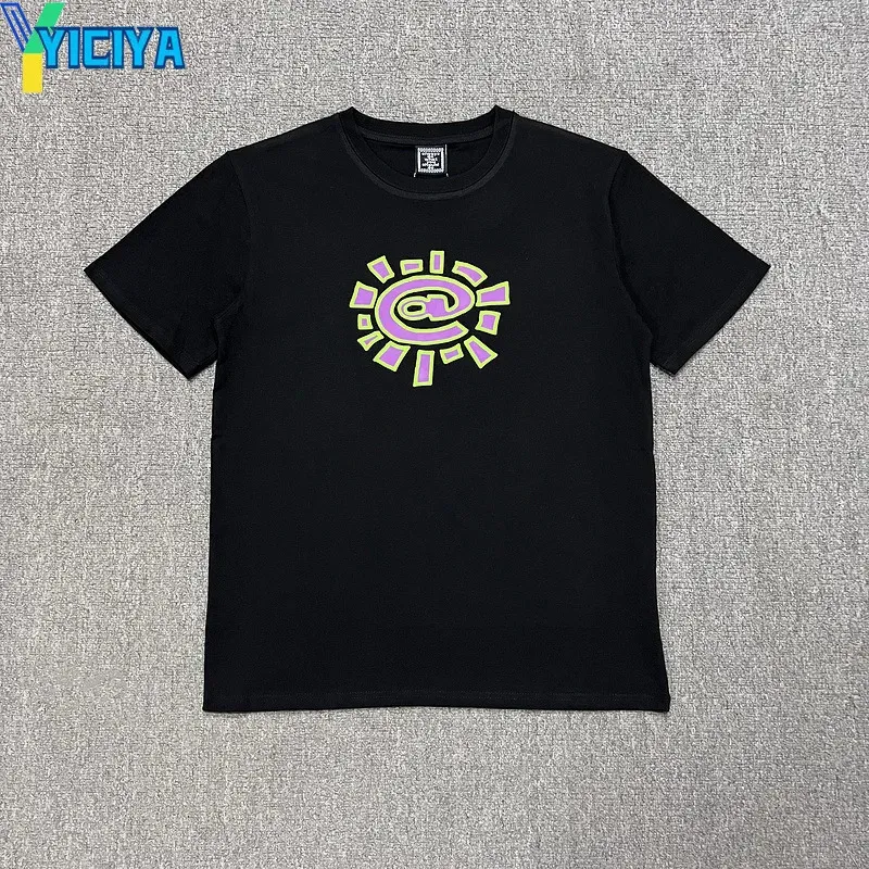 YICIYA T-shirts ADW marque haute qualité y2k vêtements hauts courts hip hop t-shirt surdimensionné vintage haut femmes t-shirts à manches courtes 240313