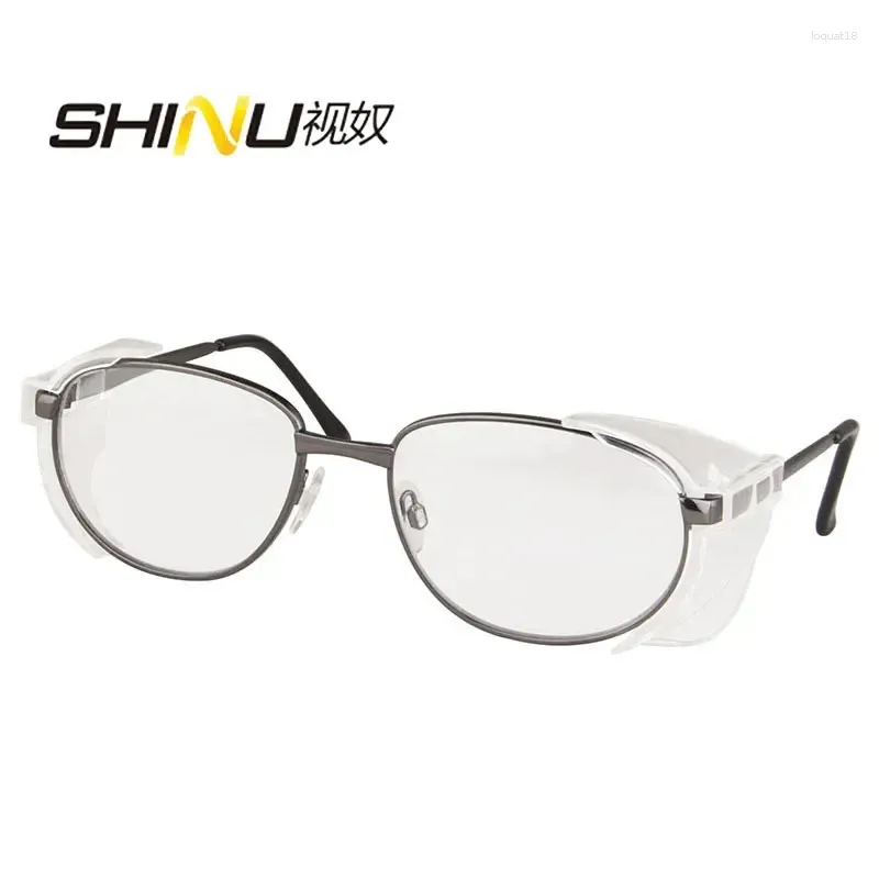 Sunglasses Frames Men's Glasses Industrial Safety Frame Anti Spatter Windproof Sand Many Shape Size Drop Custom Prescription Lens