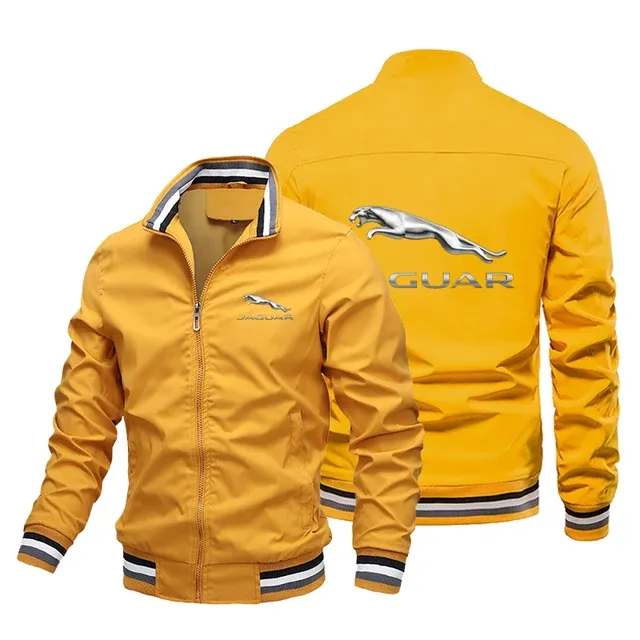 ウェア Men's Yellow and White Jacket liberty-light-yellow-linen-