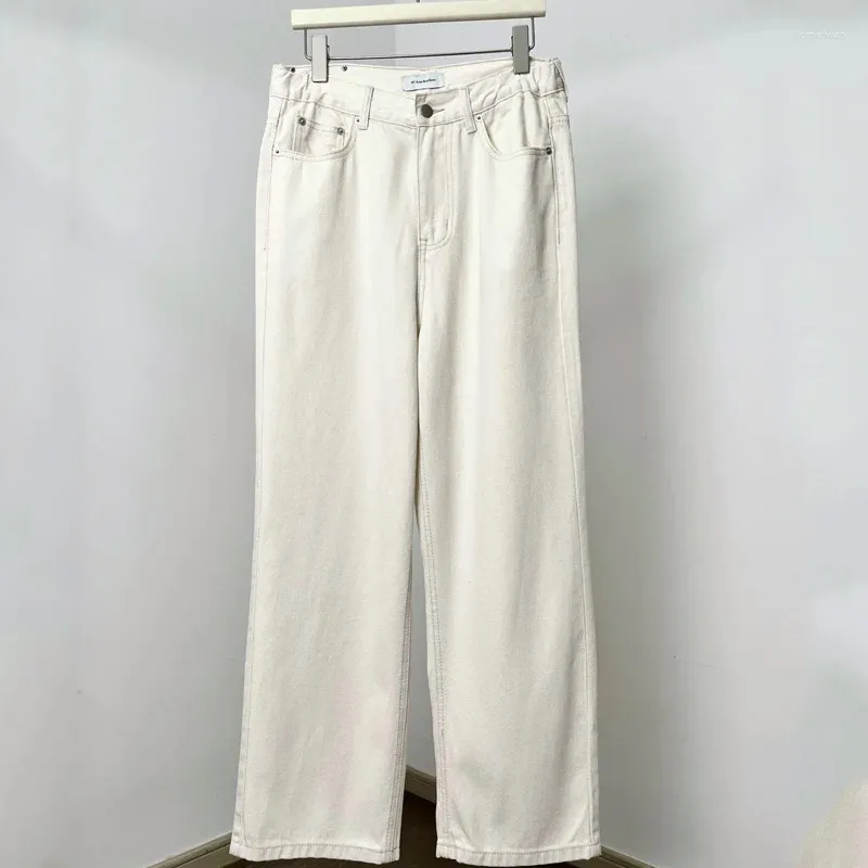 Pantalones vaqueros para hombre, pantalones rectos sueltos lavados de alta calidad, chándales, pantalones de chándal Vintage informales, pantalones de calle Y2k para ropa