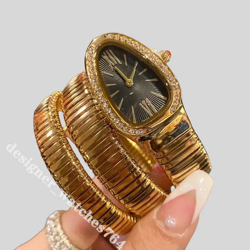 Este relógio cheio de costumes étnicos é o modelo da estética feminina moderna, criando um estilo gratuito, elegante e distinto para mulheres Relógios de marca estilo diamante de luxo