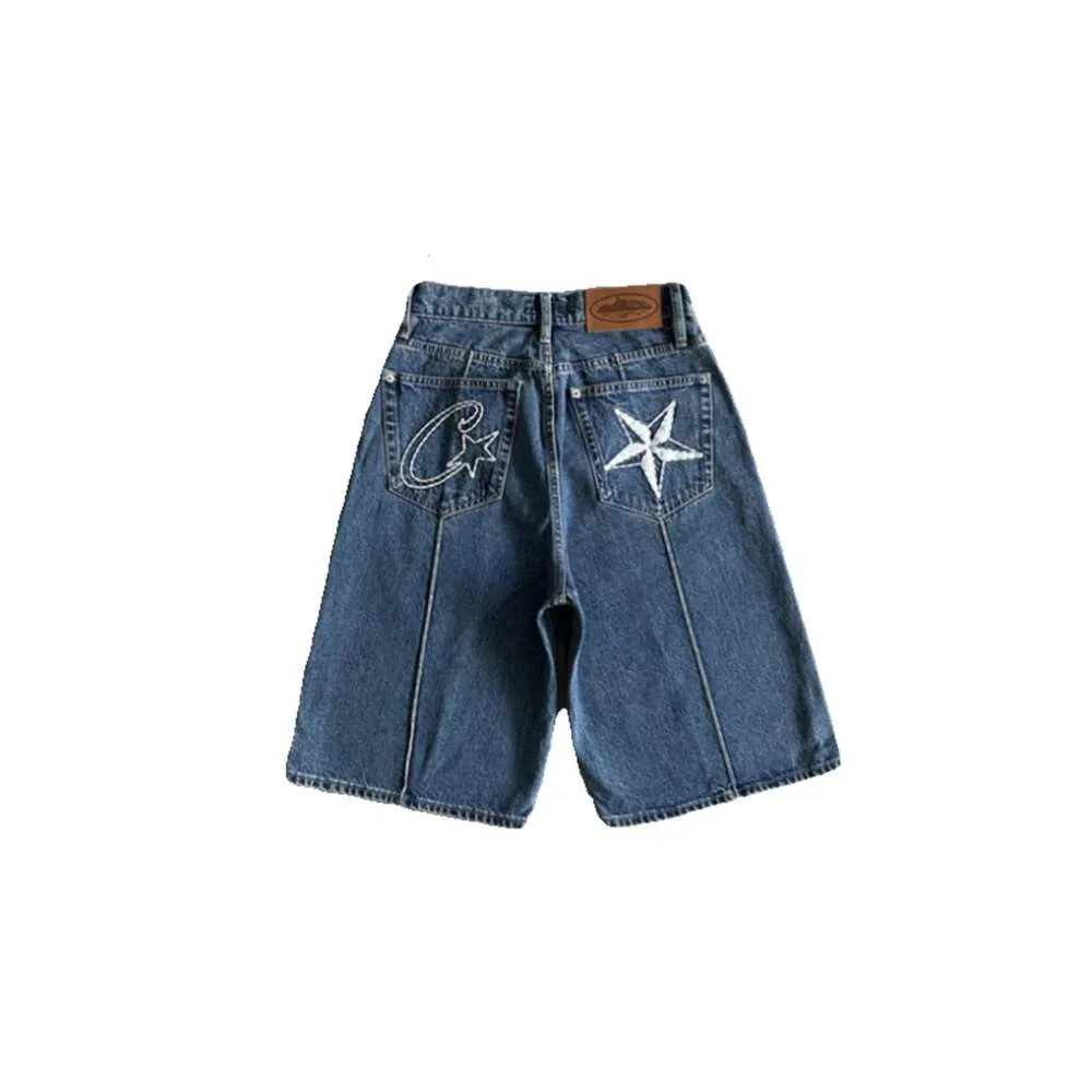 パンツ Belbet Star logo rigid Denim Jorts Star logo rigid Denim Jorts – BELVET
