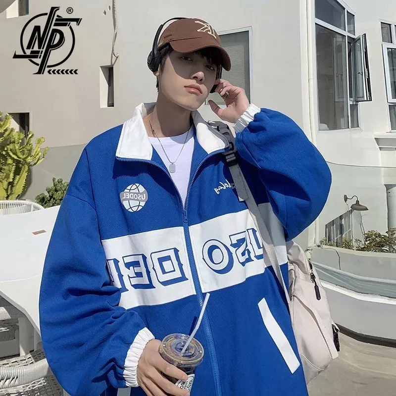 【BAON】[unisex] Riom Color Matching Printed Over Varsity JK DHgate.com:Korean Style Varsity Jacket, Mens and Womens
