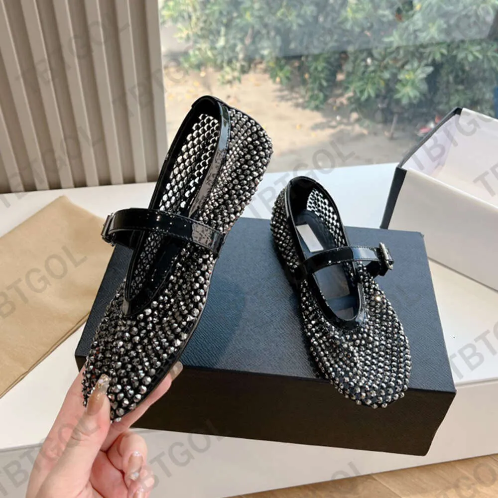 Rhinestone Fishnet Flats: Elegant Black Designer Sandals for Women -  Comfortable Dress Shoes with Box - Hot Sale! from Dhgate Dress Shoes -  price 69.35, image size:1000x1000