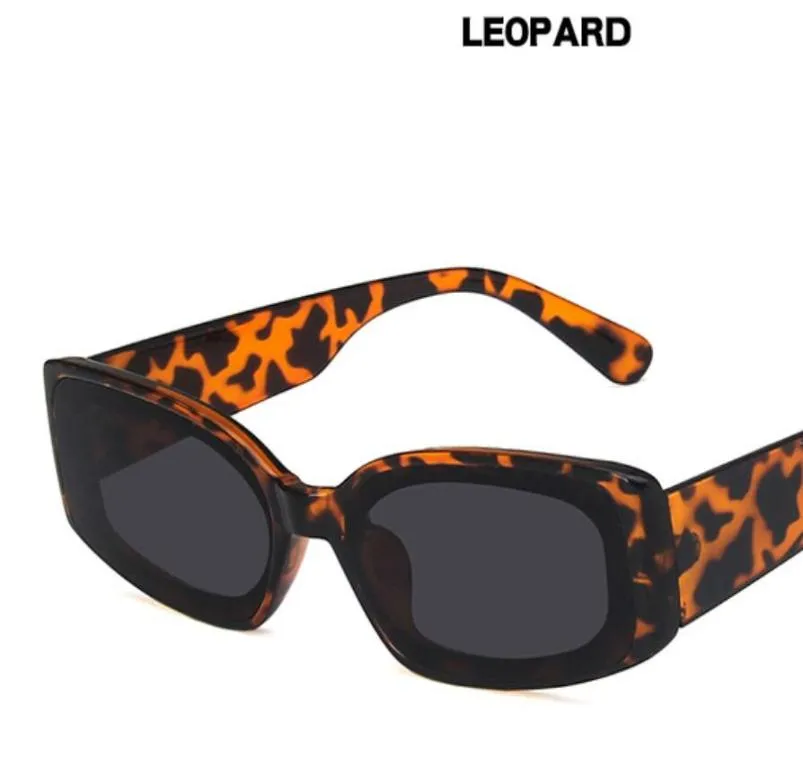 Summer Woman Hip Hop Candy Kolor okularów przeciwsłonecznych Modne mężczyźni przezroczone okulary przeciwsłoneczne Małe ramy Unisex okulary rowerowe 2900078