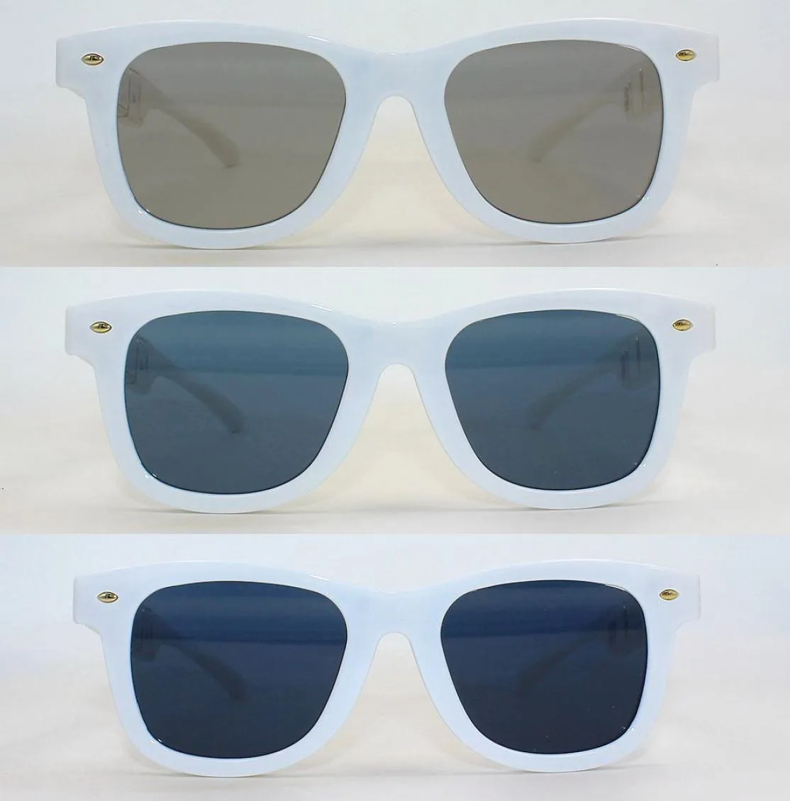 여성용 전자 색조 LCD 선글라스 남성적으로 조절 가능한 액정 렌즈 태양 안경 편광 화이트3599981