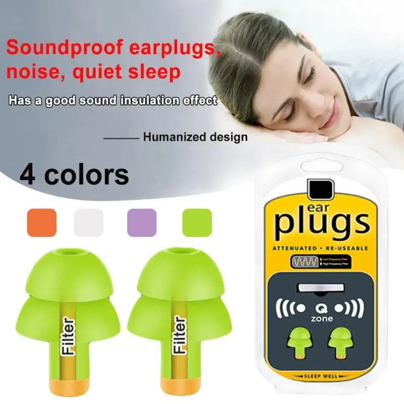DHgate Noise Cancelling Ear Plugs Soft Foam Earplugs for Sleeping Travel and Noise Reduction 1 Pair 2024 Version Security Surveillance