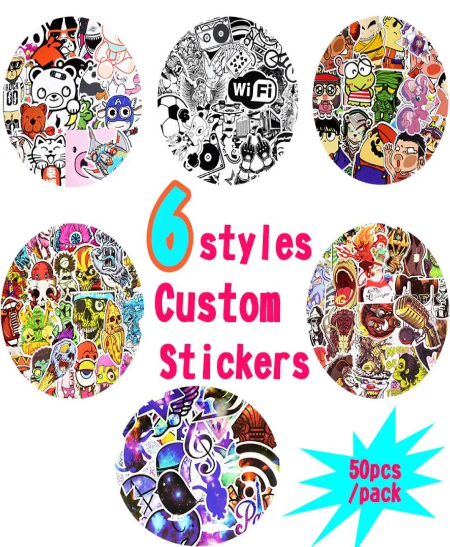 Waterproof Cartoon Animal Funny Mixed Stickers for Children Adults DIY Table Wall Home Decoration Bicycle Stationery Sreative Car 4524939