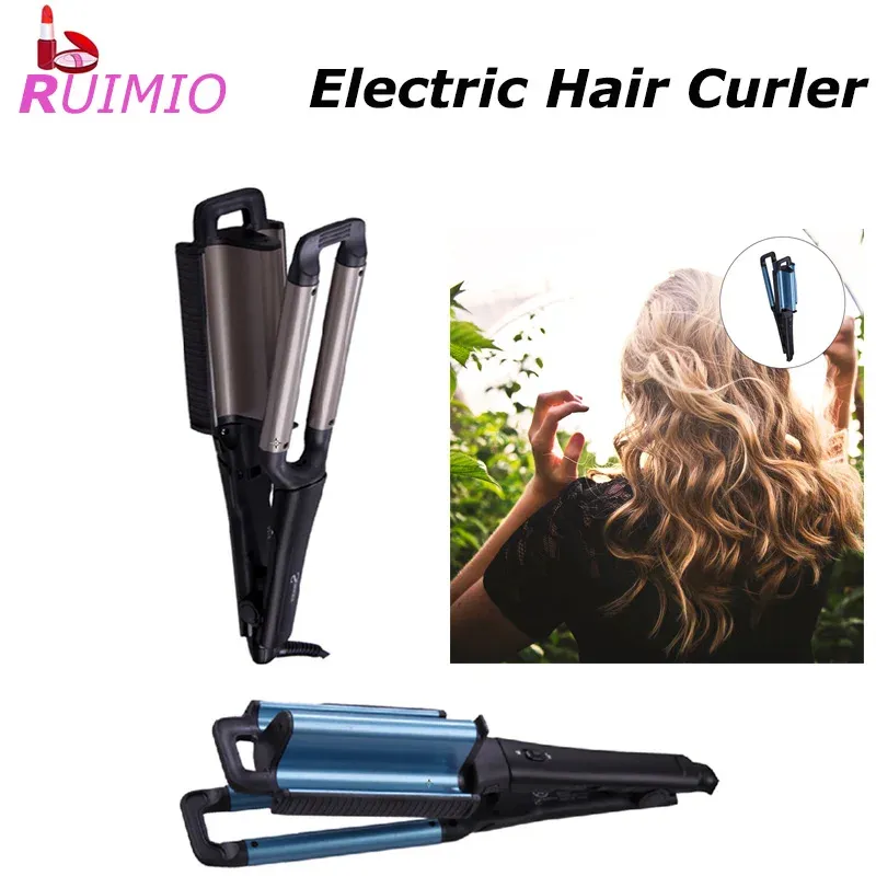 Irons 1 PC Electric Hair Curler Krótkie włosy Curling Iron Ceramic Curler (z wtyczką UE)