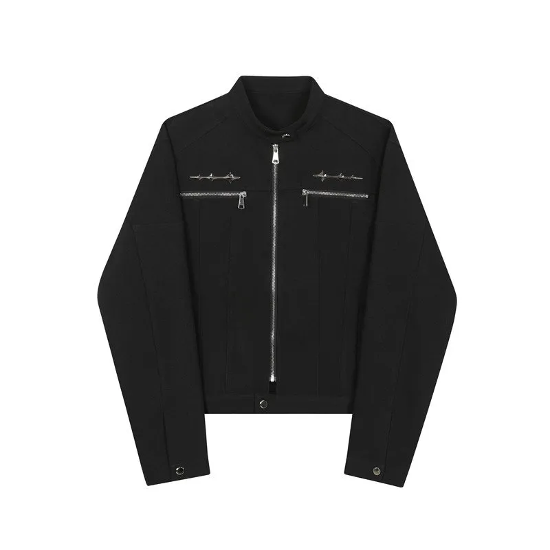 DHgate.com:Mens Short Winter Coat with Metal Decorative DHgate.com:Mens Short Winter Coat with Metal Decorative