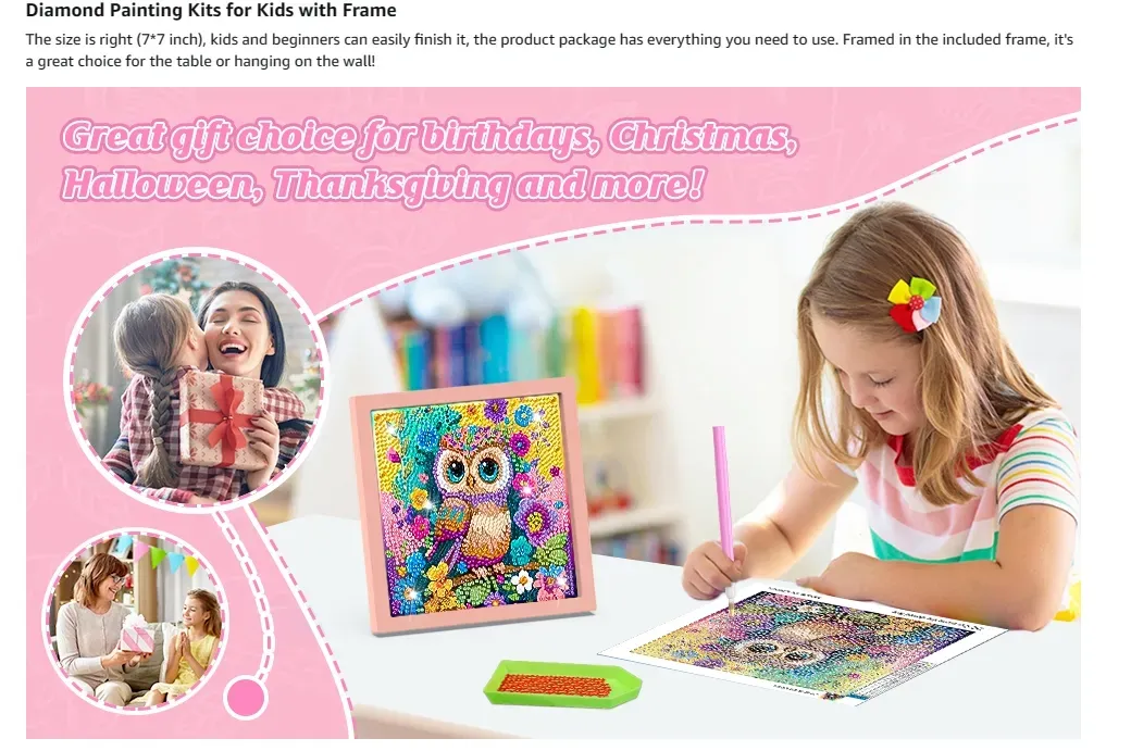 Diamond Art Kits Volwassenen Cartoon, 5D